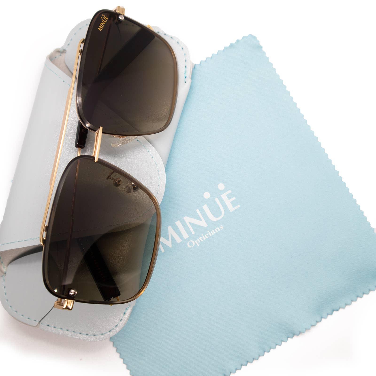 GOLDEN-BROWN PARKS. Sunglasses