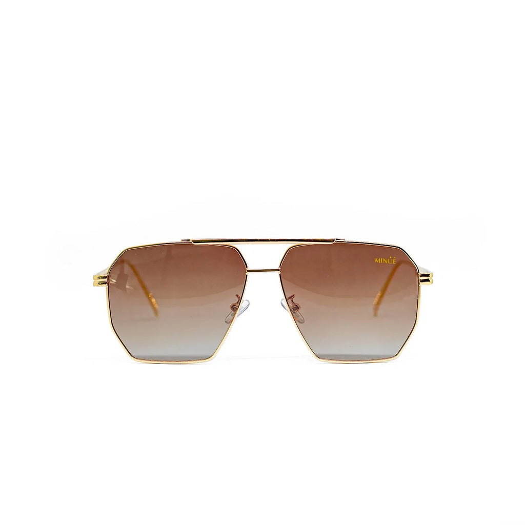 HARLOW GOLD BROWN. Sunglasses