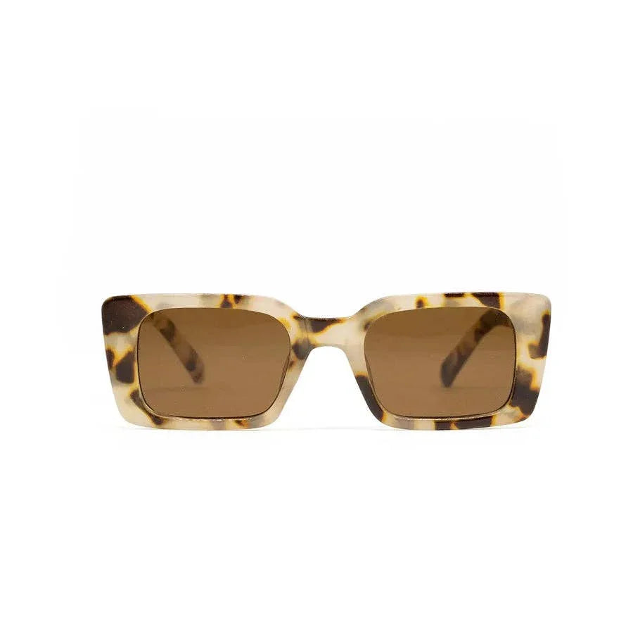 LAWRENCE GUIZA  Leopard Sunglasses