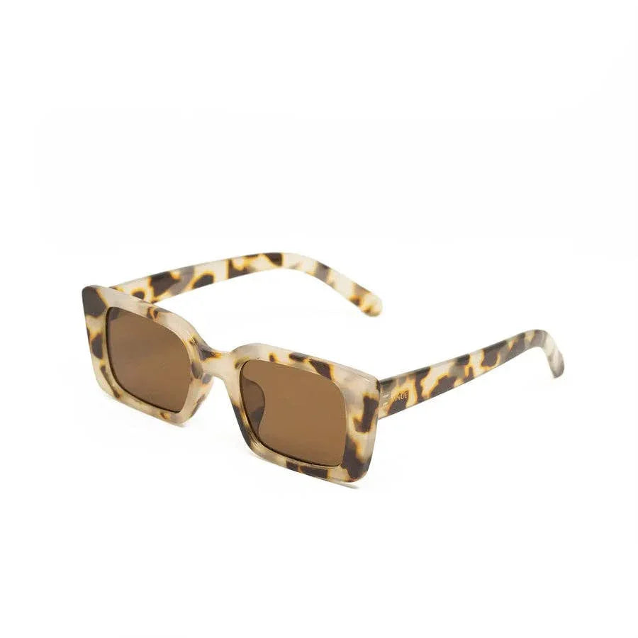 LAWRENCE GUIZA  Leopard Sunglasses