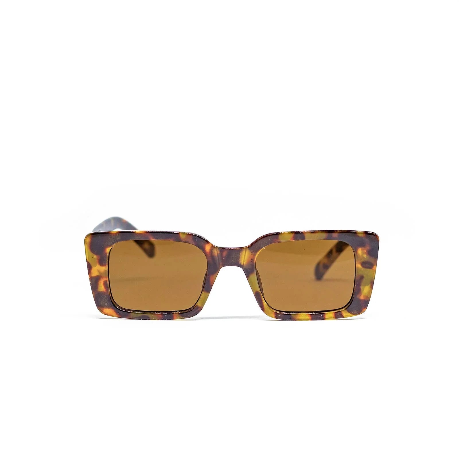 LAWRENCE CAREY. Leopard Sunglasses